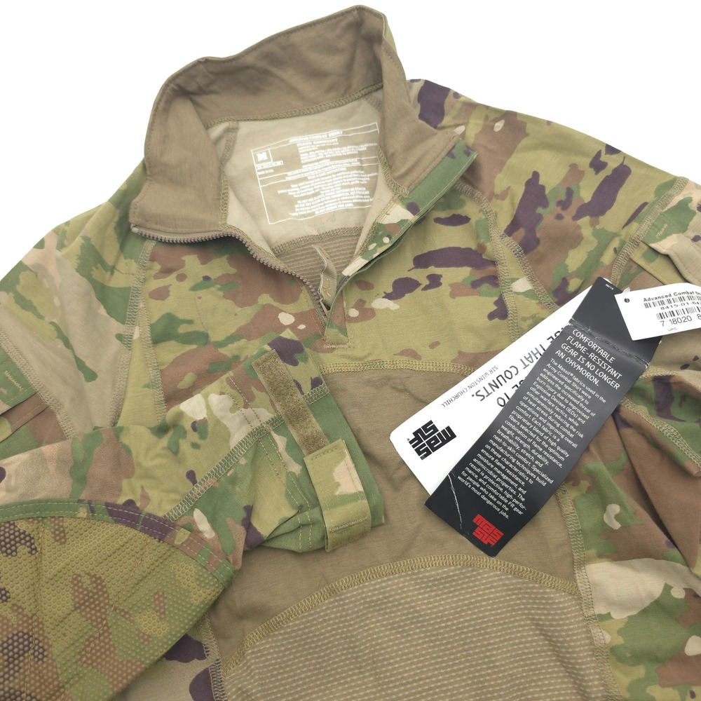 Massif Advanced Combat Shirt ACS OCP Camo Flame Resistant Medium Tactical NWT